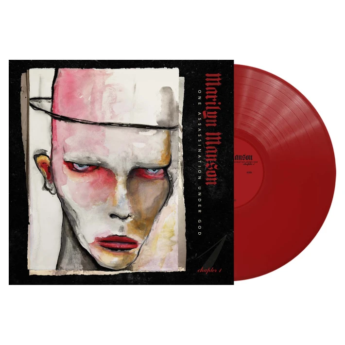 Marilyn Manson 'One Assassination Under God - Chapter 1' LP Red Vinyl