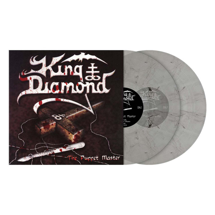 King Diamond 'The Puppet Master' 2LP Crystal Clear Black Smoke Vinyl