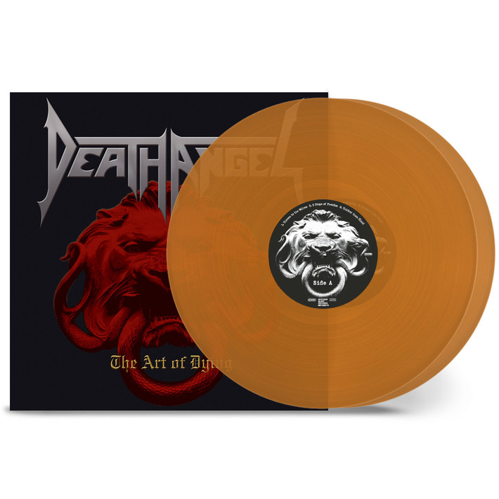 Death Angel 'The Art Of Dying'' 2LP Transparent Yellow Vinyl