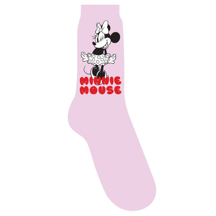 Disney Minnie Mouse 'Minnie Mouse' (Pink) Womens Socks