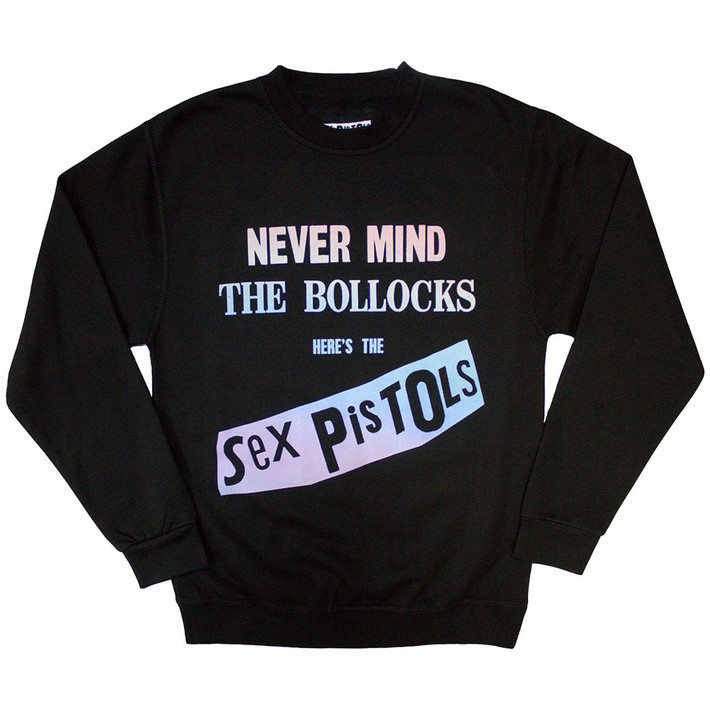 Sex Pistols 'Never Mind the B... Gradient' (Black) Sweatshirt