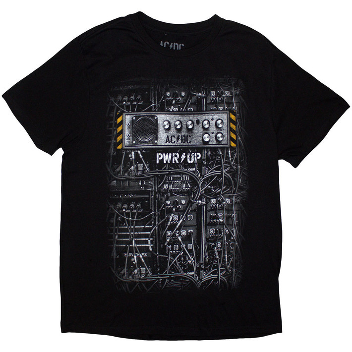 AC/DC 'Control Wires PWR-UP EU Tour '24' (Black) T-Shirt