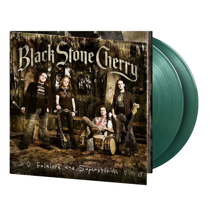 Black Stone Cherry 'Folklore & Superstition' 2LP 180g Green Vinyl