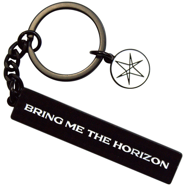 Bring Me The Horizon 'Text Logo 6-Point Star Charm' Die Cast Keyring