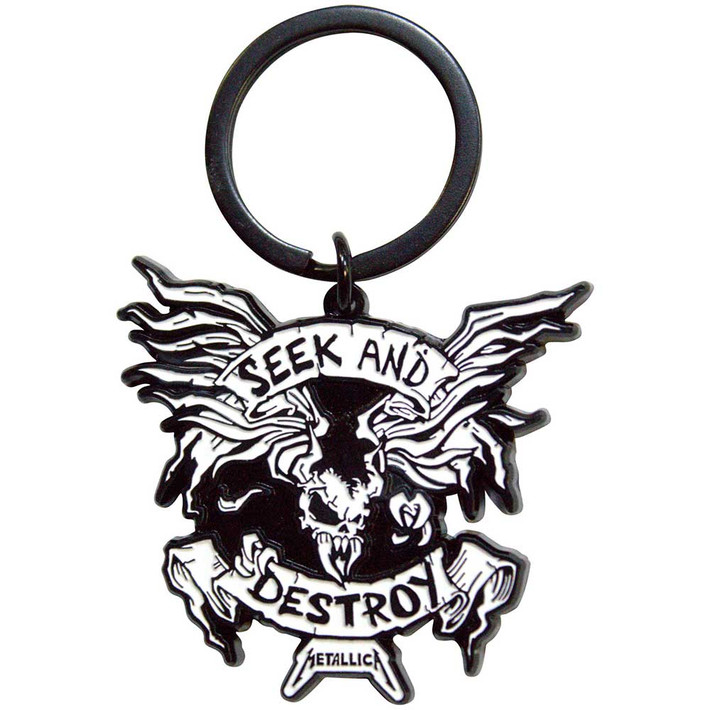 Metallica 'Seek & Destroy' Die Cast Keyring