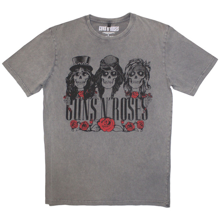 Guns N' Roses 'Hell Group' (Stone Wash) Limited Edition T-Shirt
