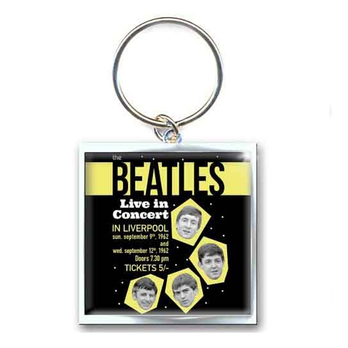 The Beatles '1962 Live in Concert' Photo Keyring