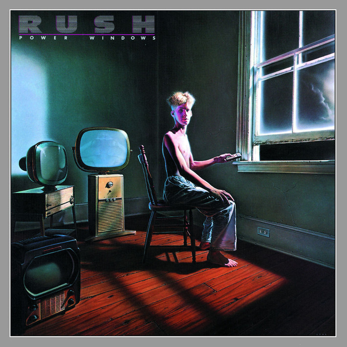 Rush 'Power Windows' CD Jewel Case