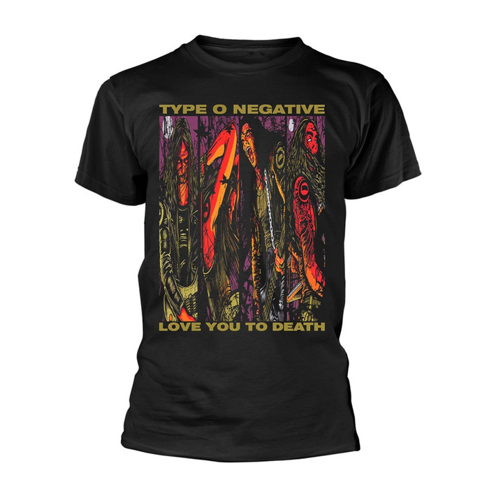 Type O Negative 'Love You To Death' (Black) T-Shirt