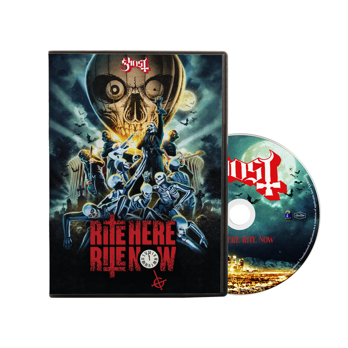 Ghost 'RITE HERE RITE NOW' DVD