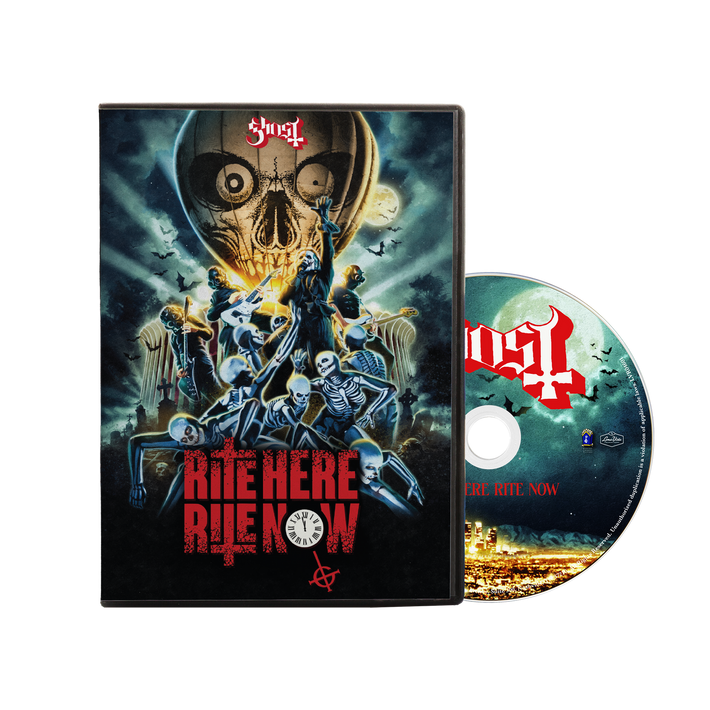 Ghost 'RITE HERE RITE NOW' Blu-ray