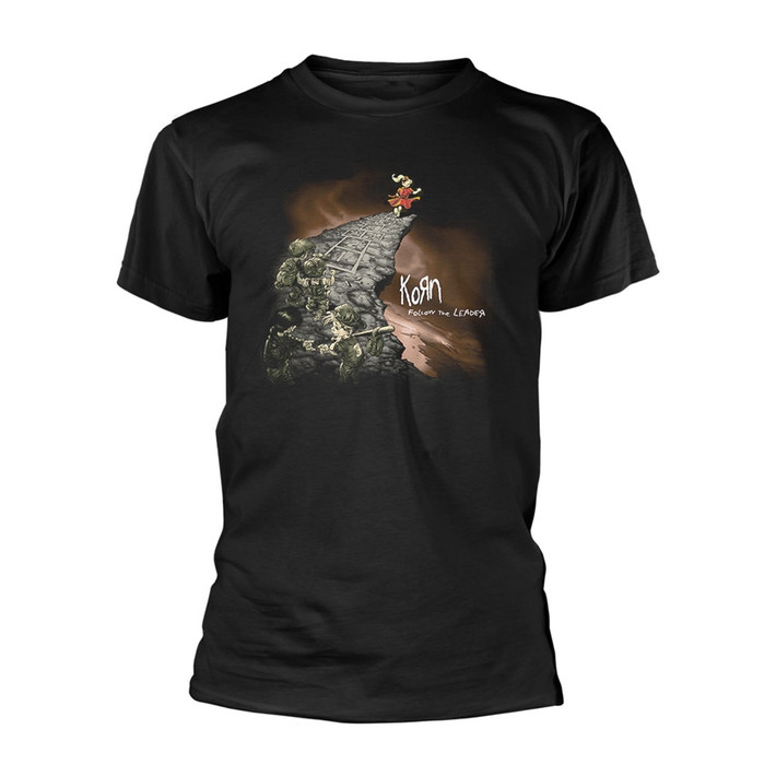Korn 'Follow The Leader' (Black) T-Shirt