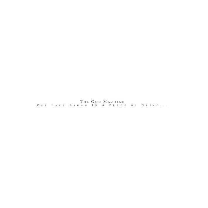 The God Machine 'One Last Laugh In A Place of Dying' 2LP Black Vinyl