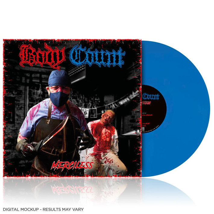 Body Count 'Merciless' LP Blue Vinyl