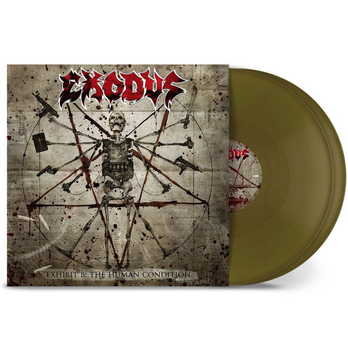 Exodus 'Exhibit B: The Human Condition' 2LP Gold Vinyl