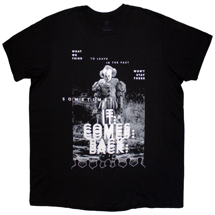 IT 'It Comes Back' (Black) T-Shirt