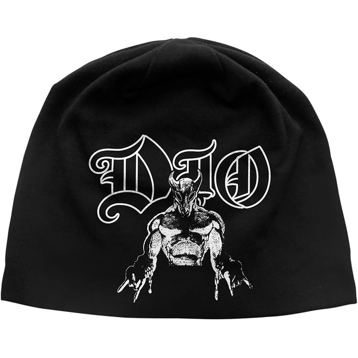 Dio 'Last In Line JD Print' (Black) Beanie Hat