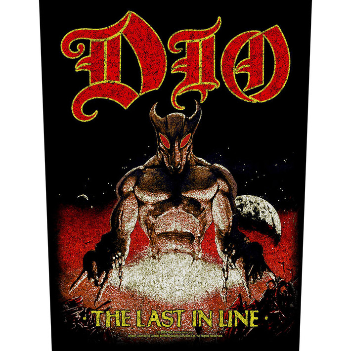 Dio 'Last In Line' Back Patch