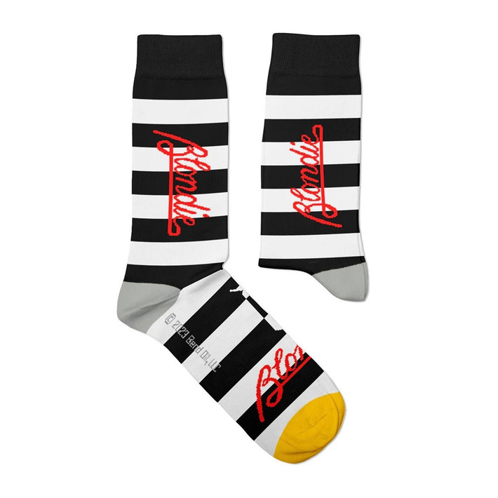 Blondie 'Parallel Lines' (Multicoloured) Socks