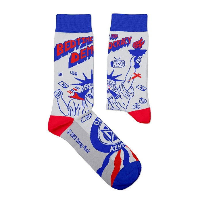 Dead Kennedys 'Bedtime For Democracy' (Multicoloured) Socks