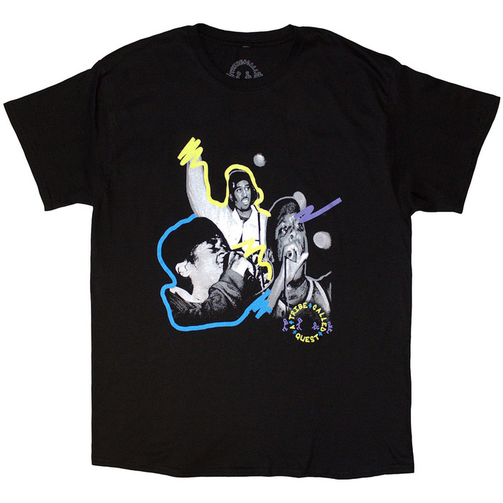 A Tribe Called Quest 'Paint' (Black) T-Shirt