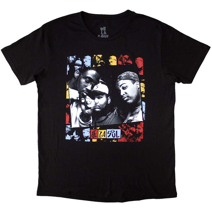 De La Soul 'Collage' (Black) T-Shirt