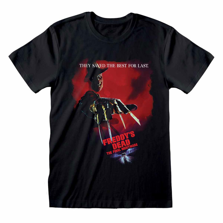 A Nightmare On Elm Street 'Final Nightmare' (Black) T-Shirt