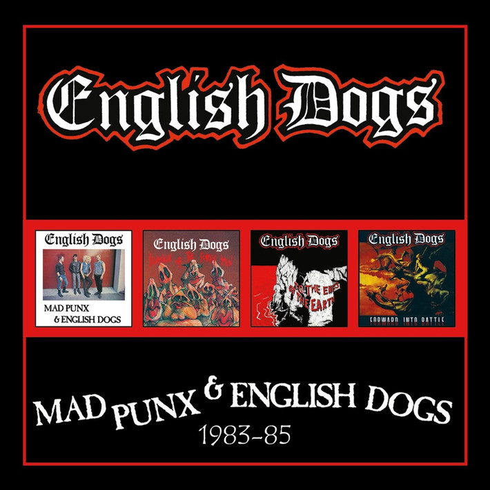 English Dogs 'Mad Punx & English Dogs 1983-85' 2CD Deluxe Digipack
