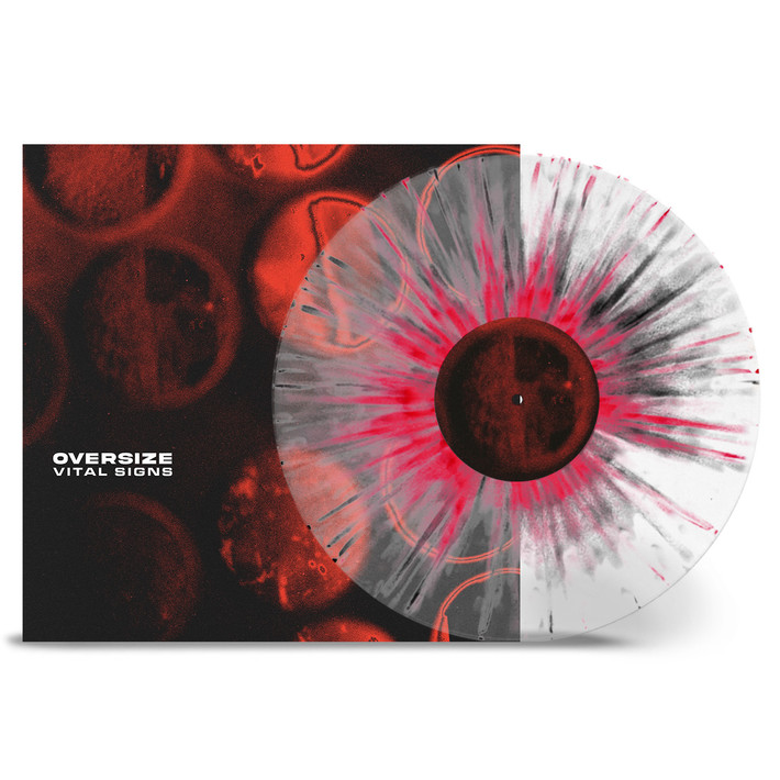 Oversize 'Vital Signs' LP Clear Black Red Splatter Vinyl
