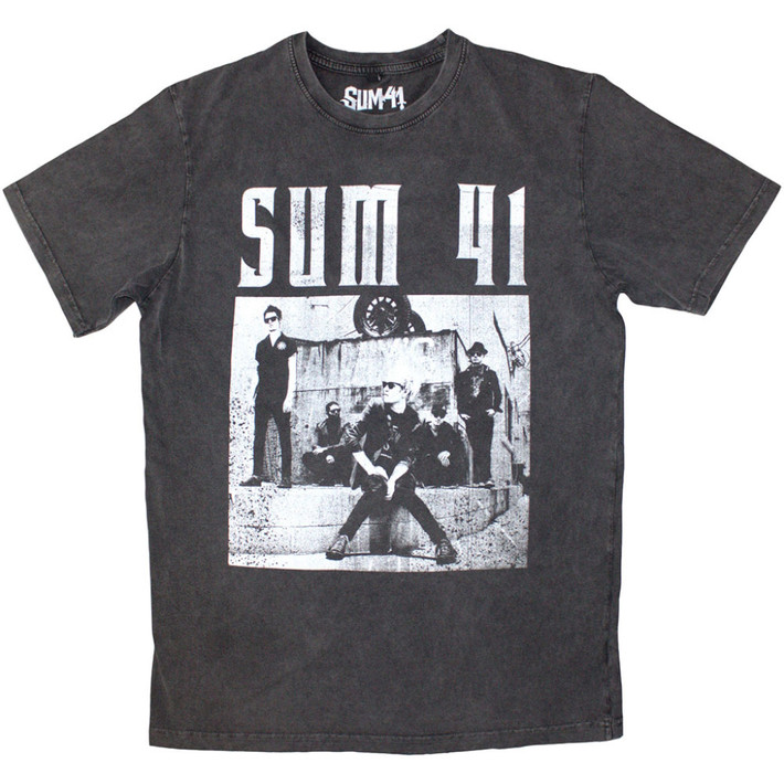 Sum 41 'Box Photo' (Stone Wash) Limited Edition T-Shirt