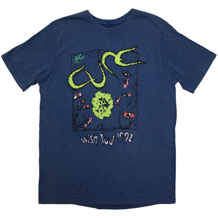 The Cure 'Wish Tour 92' (Stone Wash) Limited Edition T-Shirt
