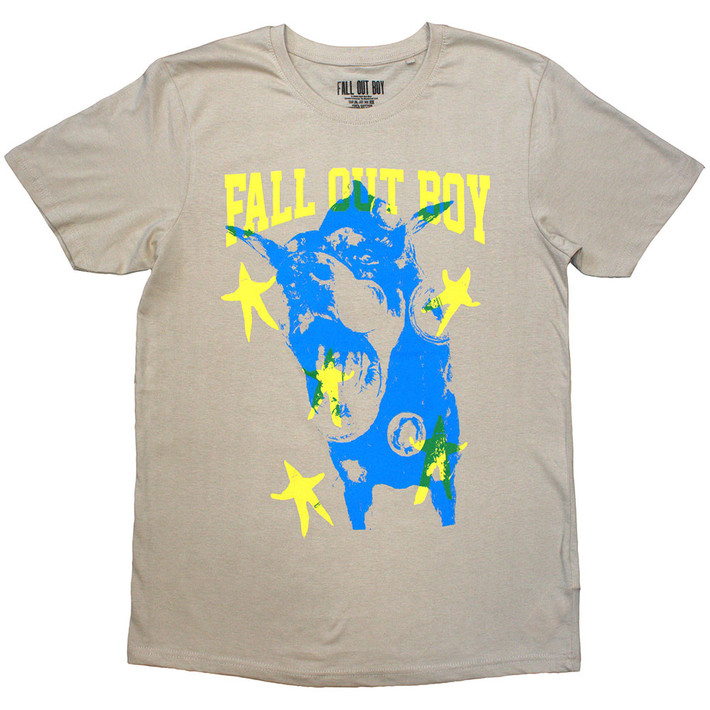 Fall Out Boy 'Dog' (Sand) T-Shirt