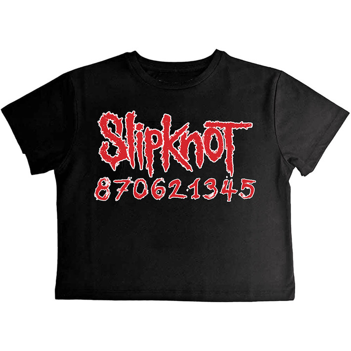 Slipknot 'Don't Ever Judge Me' (Black) Womens Crop Top