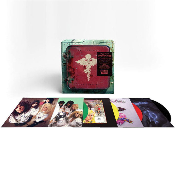 MÖTLEY CRÜE レコード二枚セット Motley Crue Add 1985 Live Album to 'Theatre of Pain' Box Set