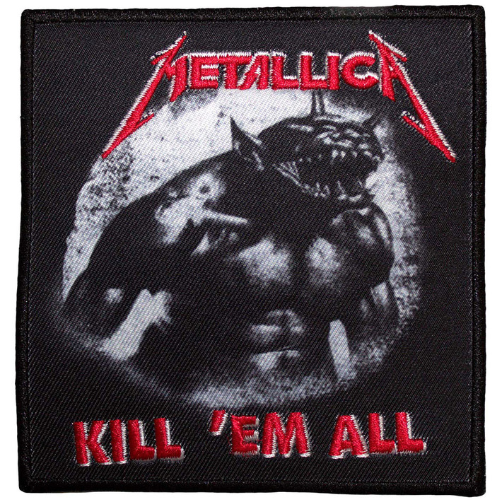 Metallica 'Kill 'Em All / Jump In The Fire' (Iron On) Patch