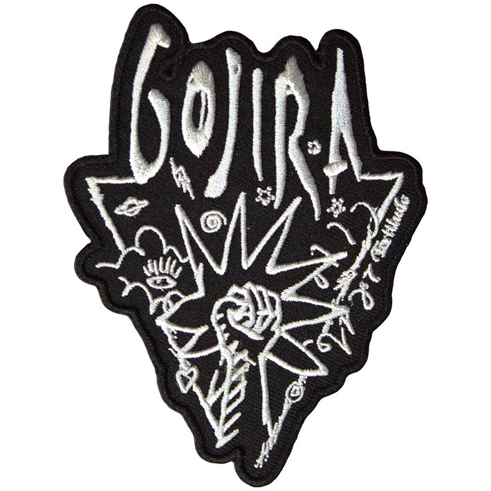 Gojira 'Power Glove' (Iron On) Patch