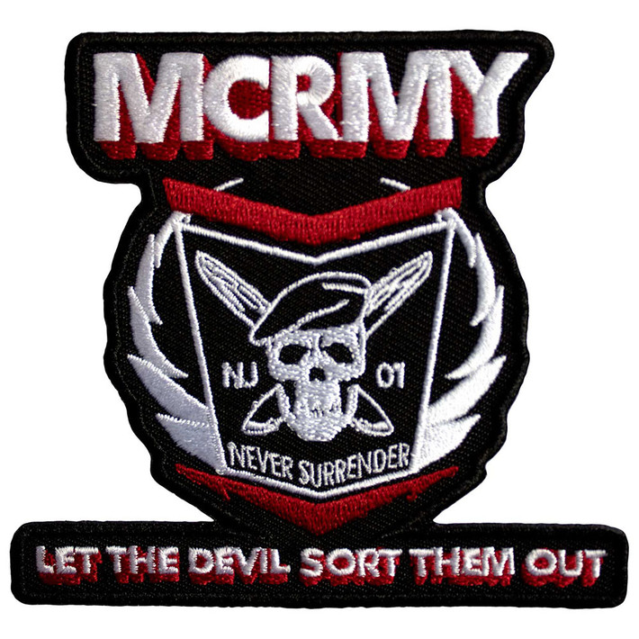 My Chemical Romance 'MCRMY Never Surrender' (Iron On) Patch