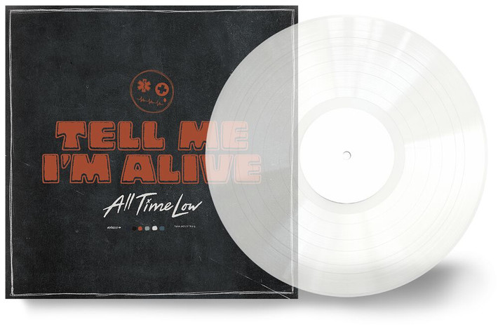 All Time Low 'Tell Me I'm Alive' LP White Vinyl