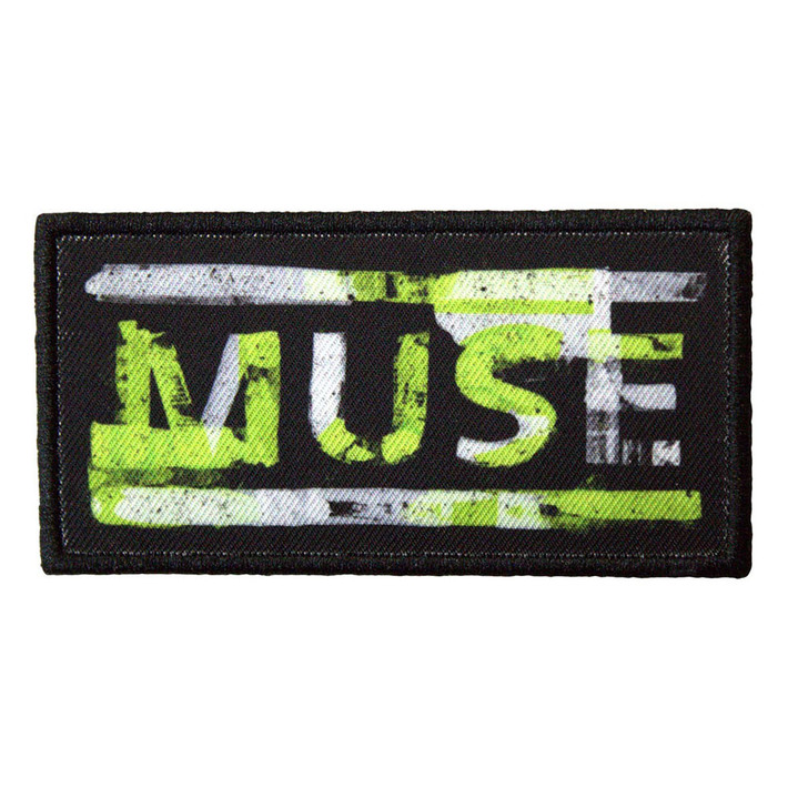 Muse 'Distressed Logo' (Iron On) Patch