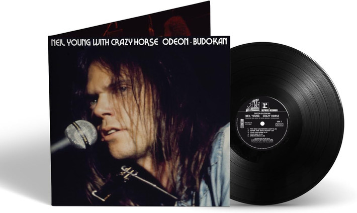 Neil Young with Crazy Horse 'Odeon Budokan' LP Black Vinyl