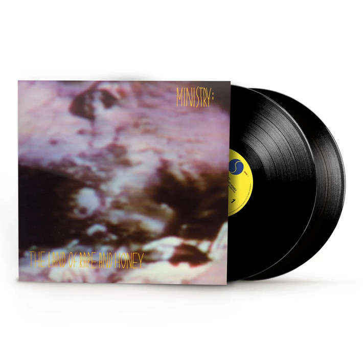 Ministry 'The Land of Rape and Honey' 2LP 180g Deluxe Black Vinyl