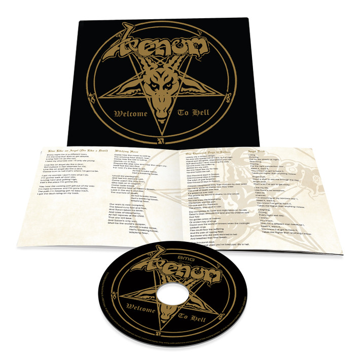 Venom 'Welcome To Hell' CD Digisleeve