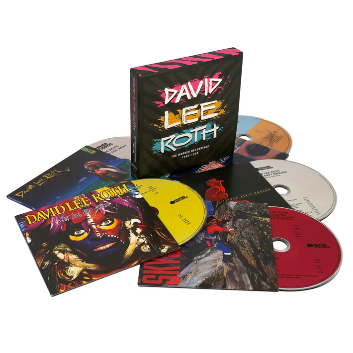 David Lee Roth 'The Warner Recordings 1985 - 1994' 5CD Set