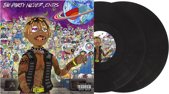 Juice Wrld 'The Party Never Ends' 2LP Black Vinyl