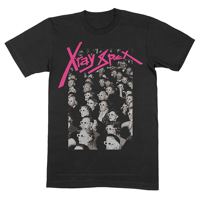 X-Ray Spex '3D Cinema' (Black) T-Shirt