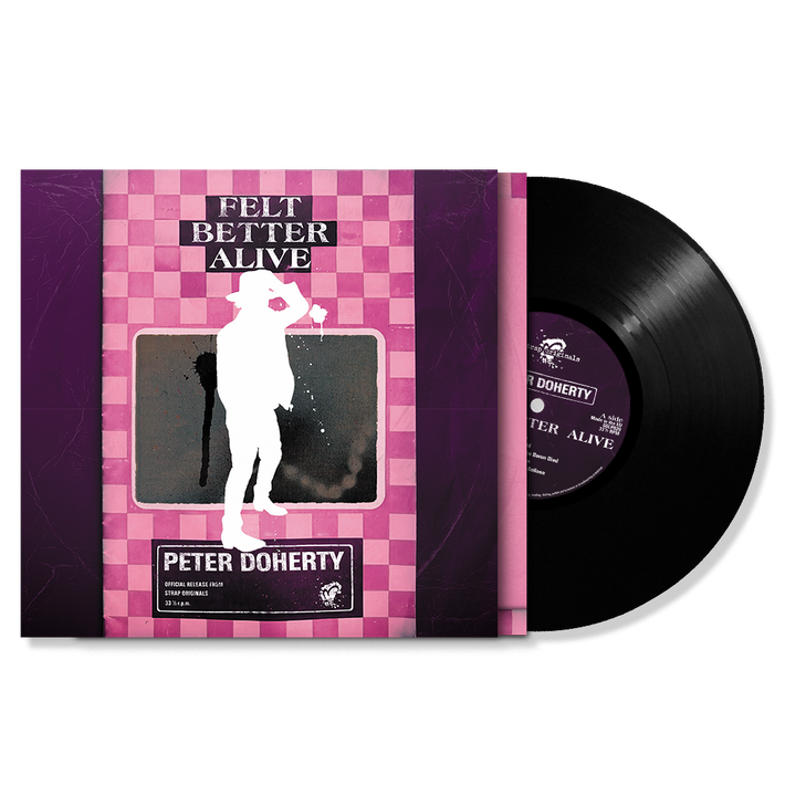 Pete Doherty 'Felt Better Alive' LP Black Vinyl