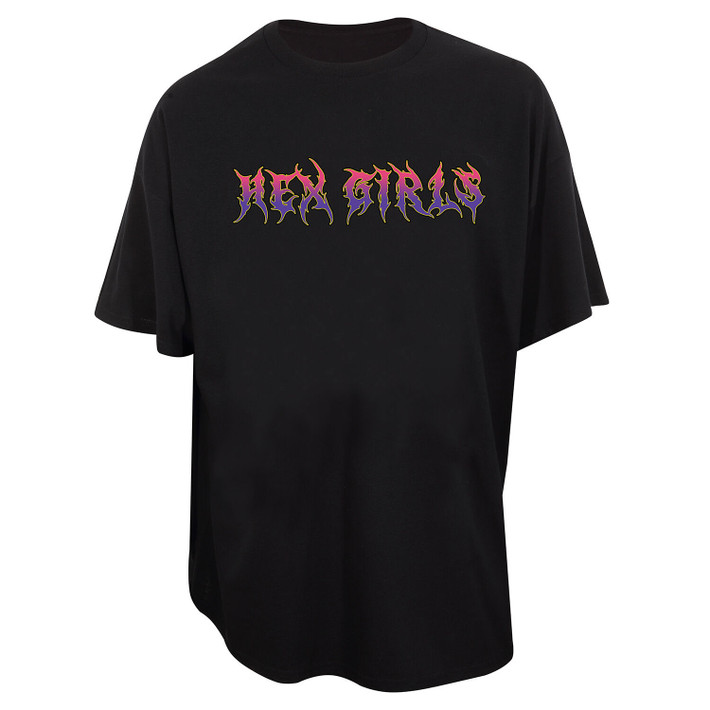 Scooby-Doo 'Hex Girls Cauldron' (Black) Baggy T-Shirt Front