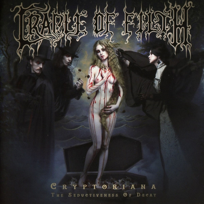 Cradle of Filth 'Cryptoriana â€“ The Seductiveness Of Decay' CD Jewel Case