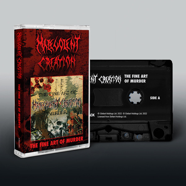 Malevolent Creation 'The Fine Art Of Murder' Cassette
