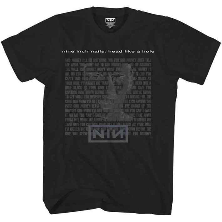 Nine Inch Nails 'Head Like A Hole'  (Black) T-Shirt